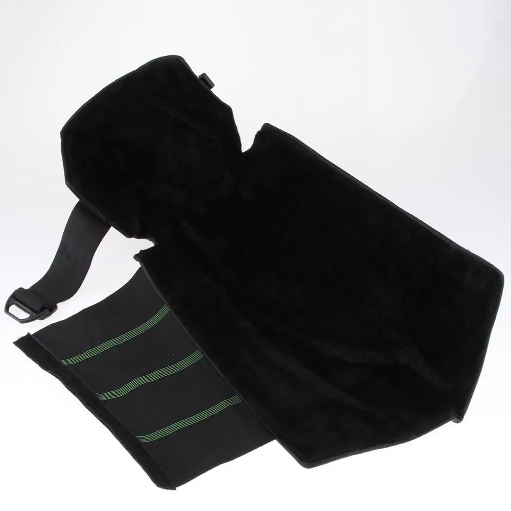 

2x 2pcs Motorcycle Windproof Knee Sleeve Plush Kneepad Adjustable
