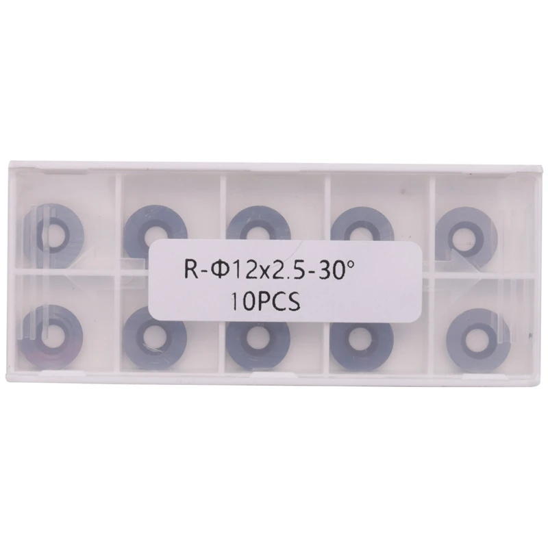 

10Pcs Diameter 12Mm Round Carbide Cutter Insert Fits For Ci3 Wood Turning