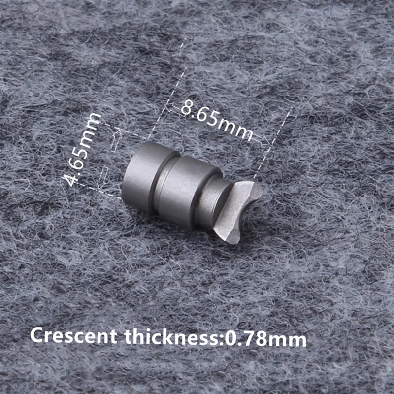 Metal Semilunar Pin Fishing Wheel Half Moon Suitable for Abu Water Drop BMAX SMAX PMAX Revo