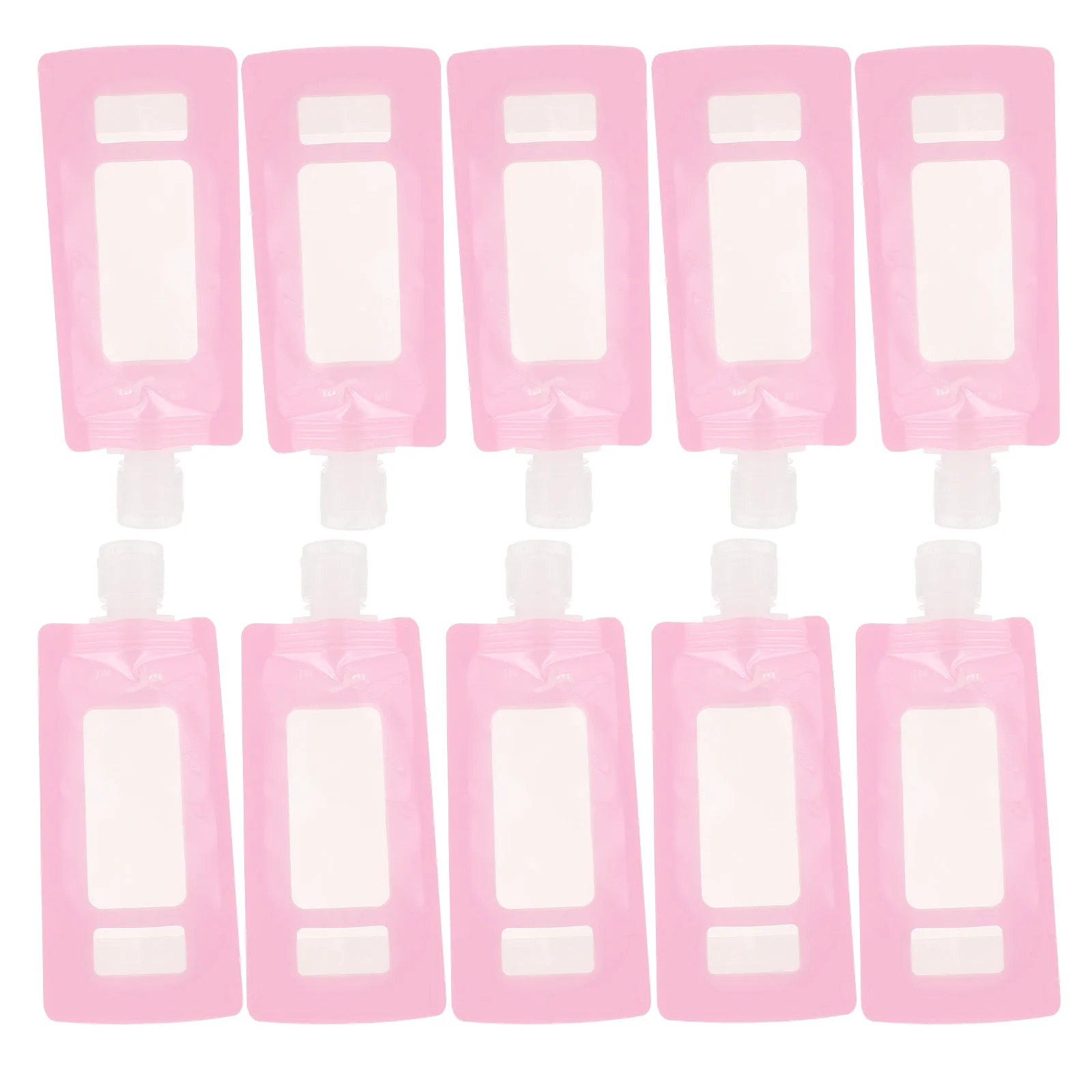 

1 Set Bags Travel Shampoo Bag Portable Squeezable Pouch Squeeze Refillable Container Liquid Squeeze Pouches Cosmetic Container