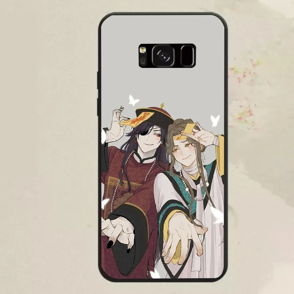 Чехол для телефона Hua Cheng Xie Llian Samsung Galaxy A52 A12 A51 S21 Edge S22 ULTRA S23 S20LITE Plus Ultra Black Cover