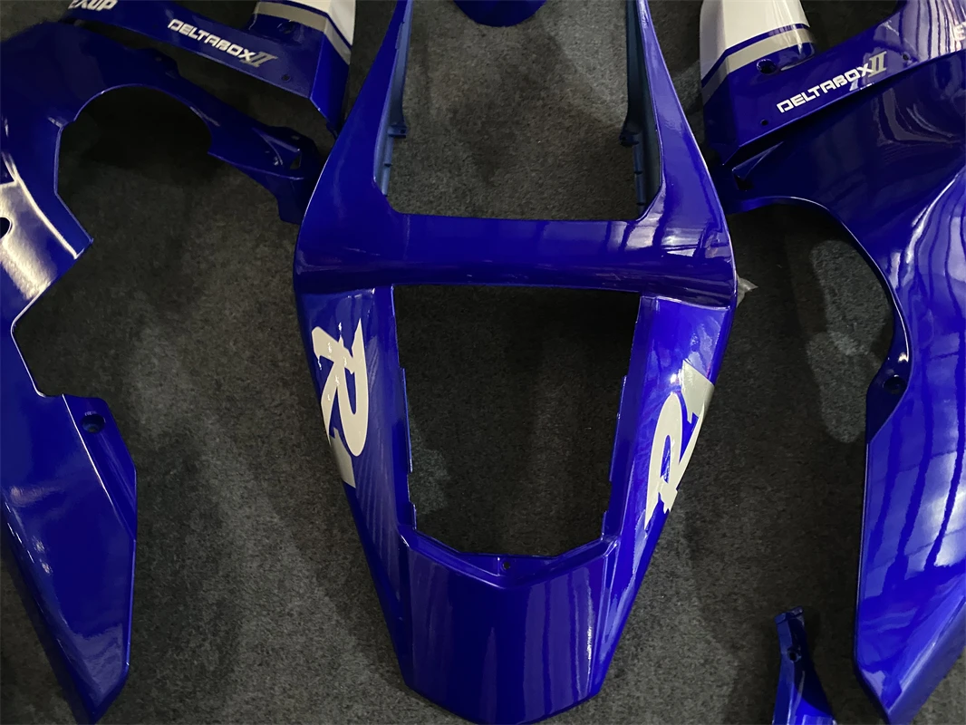 Фото Комплект обтекателей для мотоцикла, пластиковый корпус для Yamaha YZFR1 YZF-R1 YZF R1 2000 2001, аксессуары, инъекционный полный кузов, черный №2