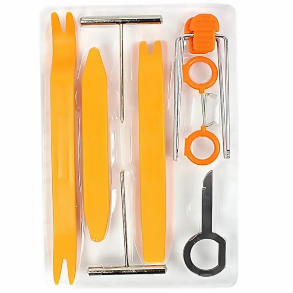 

12Pcs Auto Trim Removal Tool Kit Radio Removal Installer Pry Tool Kit Accessory