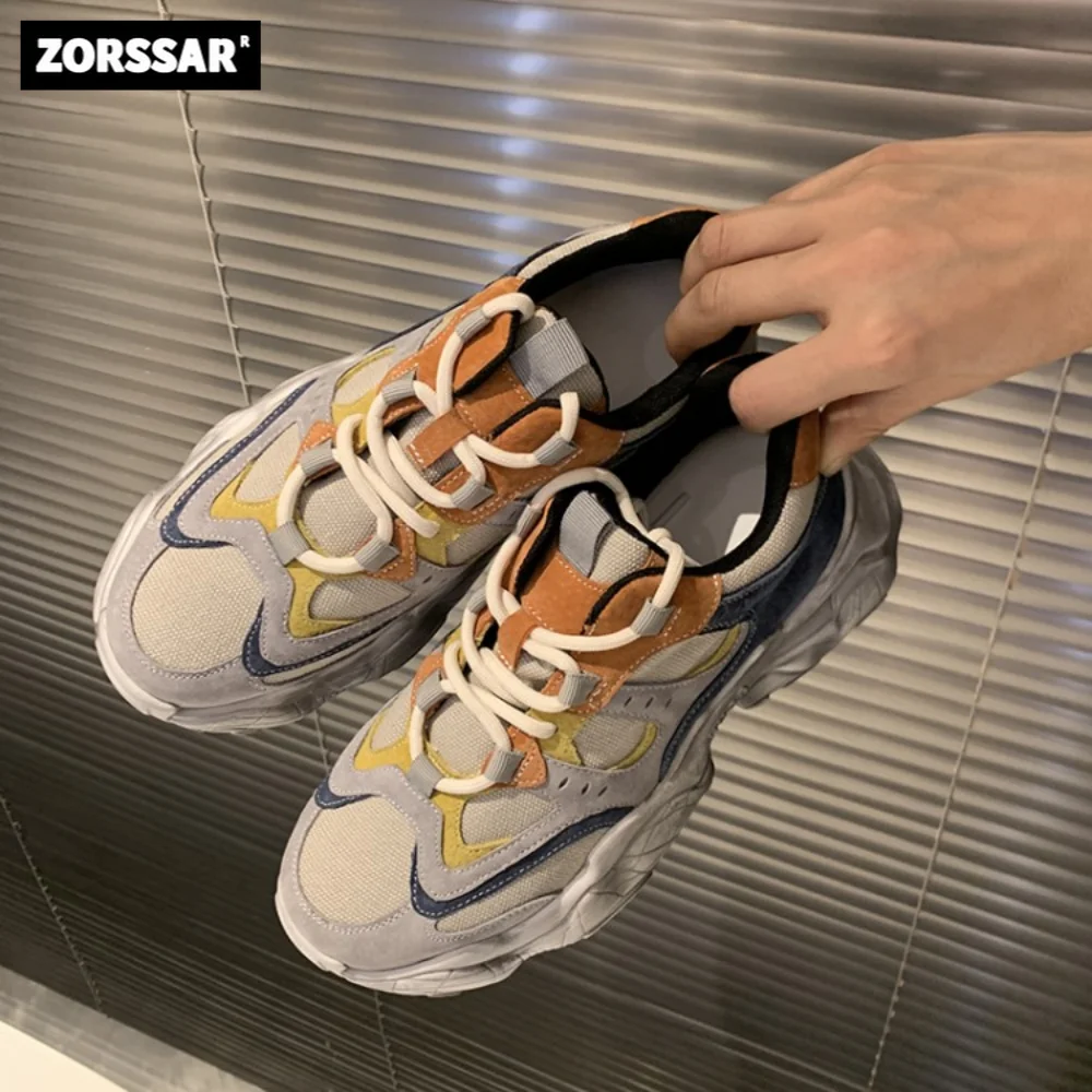 Dad Shoes Женские кроссовки Большой размер 41 42 Женская повседневная обувь Модные