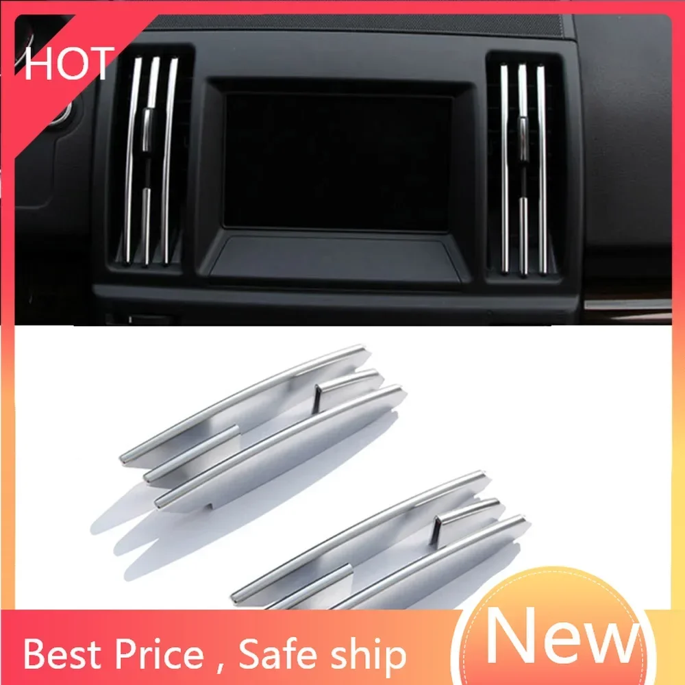 8 шт. хромированные полоски для вентиляционного отверстия салона автомобиля Land