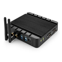 j3455 quad core cpu nis a986 embedded computer industrial computers fanless mini box pc digital signage player htpc thin client