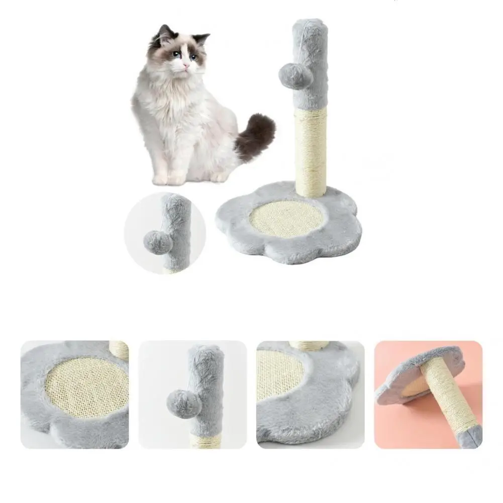 

Creative Safe Cat Sisal Toy Climbing Post Pet Toy Cat Sisal Toy Cartoon Base Pet Supplies