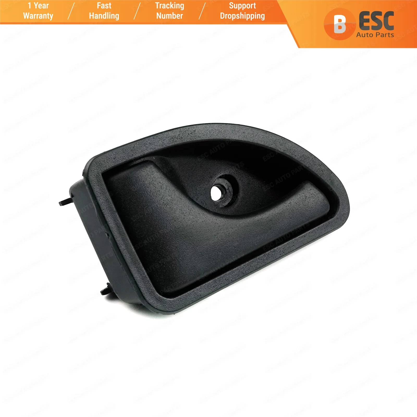 

Автозапчасти ESC EDP90, внутренняя дверная ручка, черные передние или задние левые двери: 7700309313 для Renault Kangoo 1997-2007, Twingo 93-2007