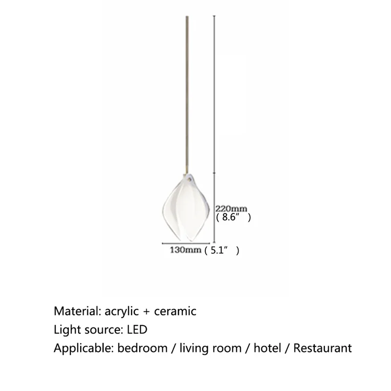 Роскошная люстра OUFULA современный светодиодный светильник креативное