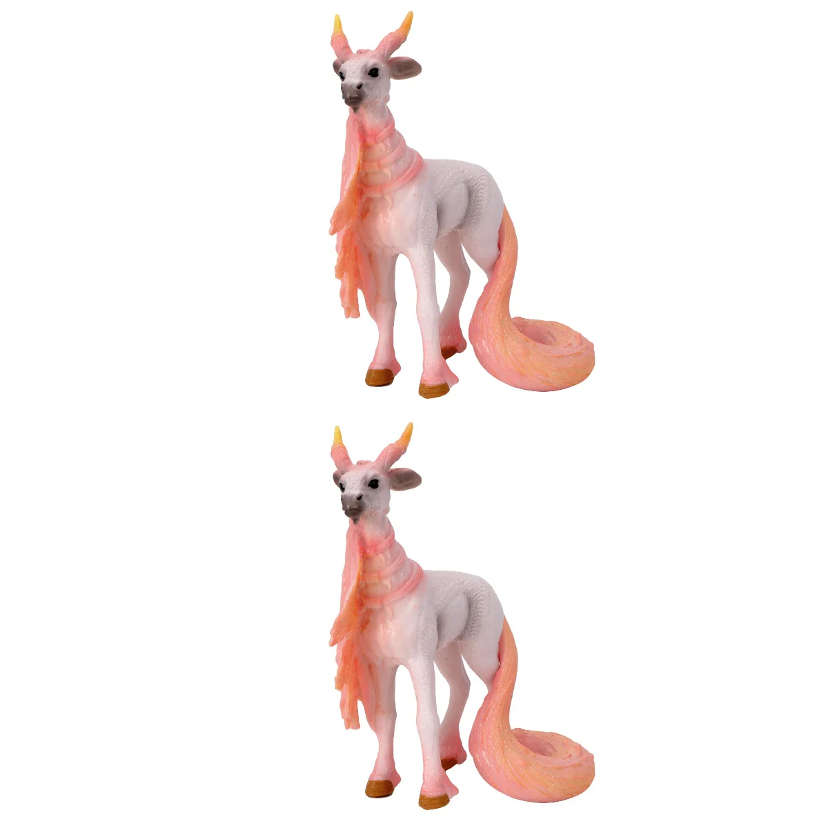 

2pcs Kids Animal Plaything Kid Educational Animal Model Chic Animal Model