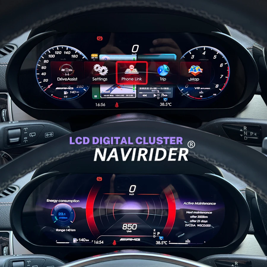 

Цифровая приборная панель с ЖК-дисплеем для Benz ML GL GLE GLS W166 X166 2012-2019 лет, автоматический прибор, панель, кабина Speedme CARPLAY