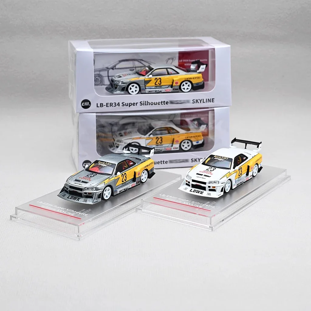 

Миниатюрные литые модели автомобилей LBWK SKYLINE ER34 см 1:64