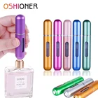 Флакон для духов, 8 мл, 5 мл, портативный, многоразовый, с распылителем, пустые косметические контейнеры, флакон с распылителем для путешествий