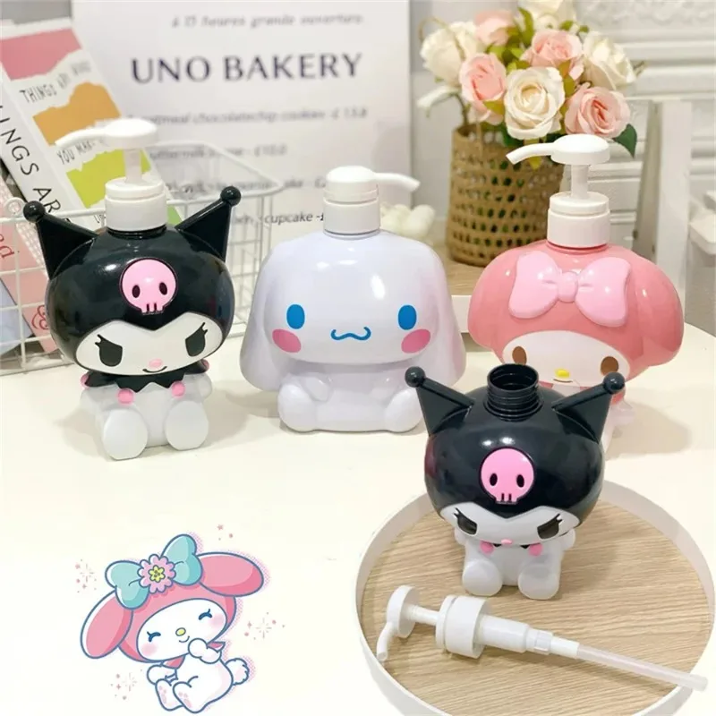 Sanrio Cinnamoroll Kuromi Melody мультяшный шампунь-кондиционер дозатор многоразовый
