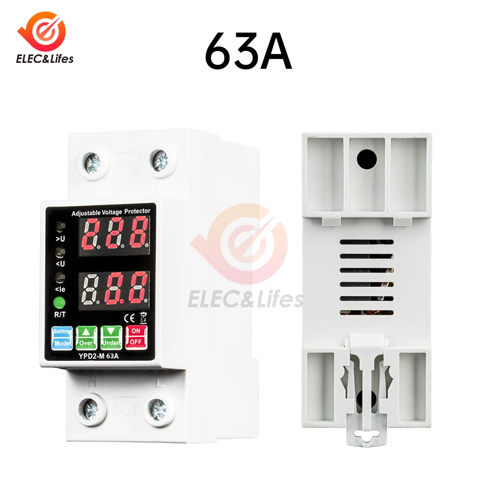 Вольтметр на DIN-рейку