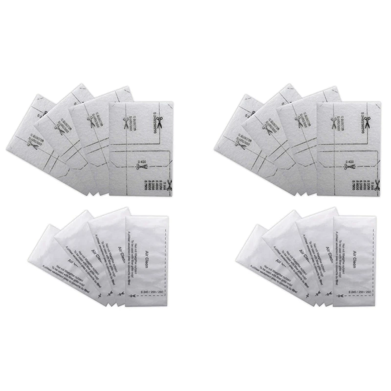 

Фильтр для очистки воздуха 6713110 для пылесоса Miele, фильтрующий коврик с фильтром для очистки воздуха 3944711, набор из 16 шт.