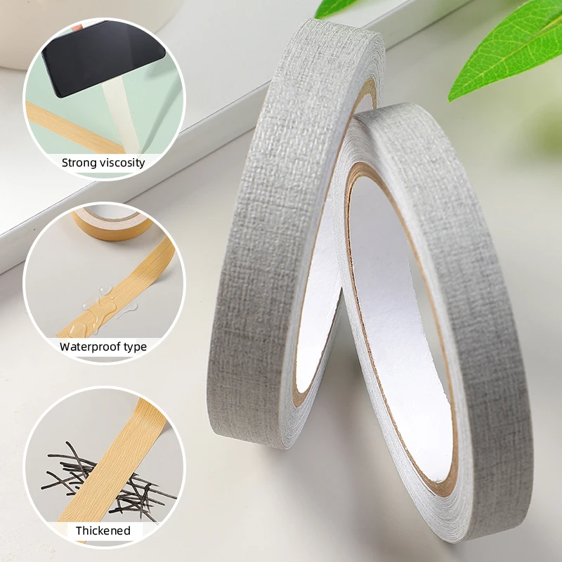 Серый льняной узор самоклеящаяся Красивая кромка дверь шкафа настенный уголок