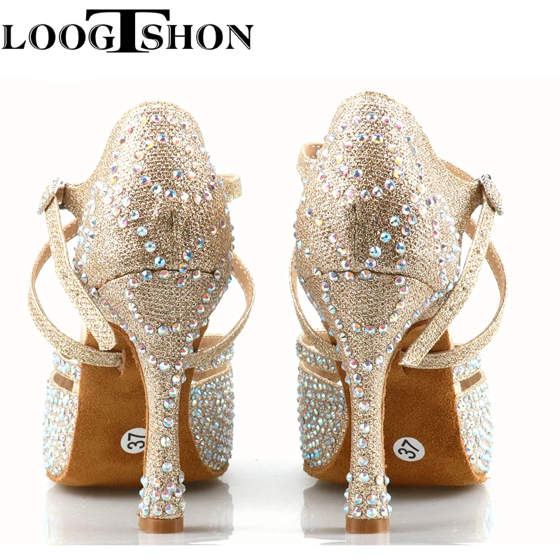 2020 Professional Adult Women's Morini Ross Latin Dance Shoes 10CM High Heel Soft Samba Lumba Chacha Dance Shoes red shoes woman