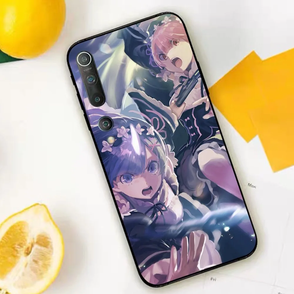 Чехол для телефона с японским аниме Re Z-zeroES для Xiaomi Mi 5X 8 9 10 11 12 Lite Pro 10T PocoX3pro PocoM3 Note 10 Pro Lite (art.: 3920cd0f2d31d) - 3920cd0f2d31d