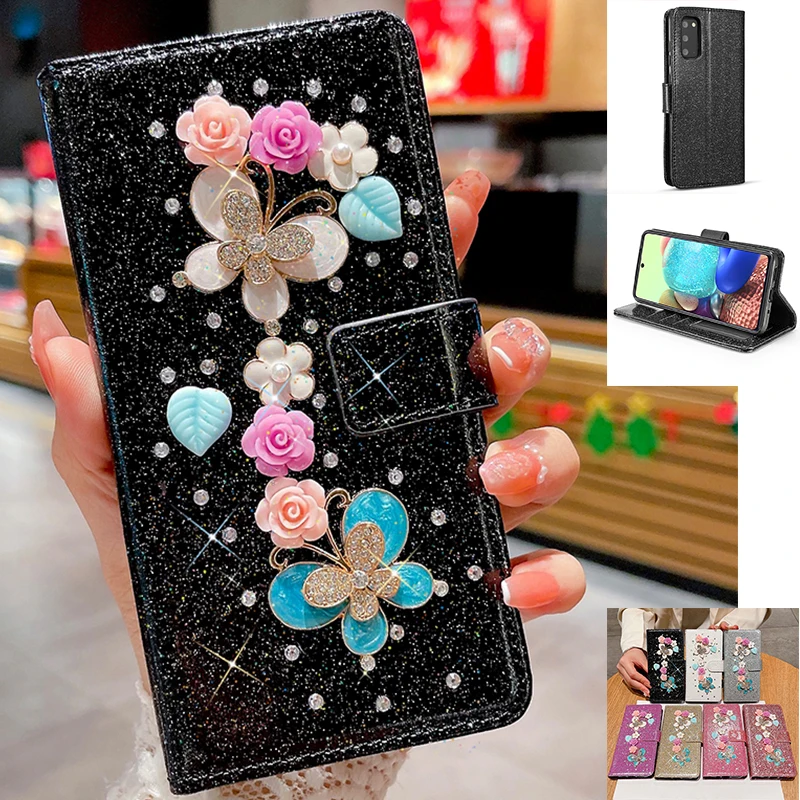 Чехол-кошелек для Samsung Galaxy Note 20 10 9 8 A14 A23 A33 A20 A30 A51 A50 A70 A11 A21 A31 A71 A22 A03s A6 A7 2018 S9 Plus