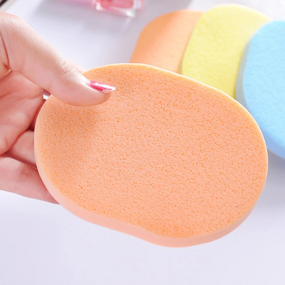 

Sponge Face Cleansing Facial Makeup Sponges Wash Skin Care Cleaning Pads Reusable Natural Exfoliating Compressedpuff Blender