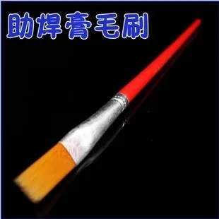 

2Pcs Flux BGA Soldering Paste Brush Soldering Paste Brush Row Brush Row Pen Anti-static Cleaning Soft Brush