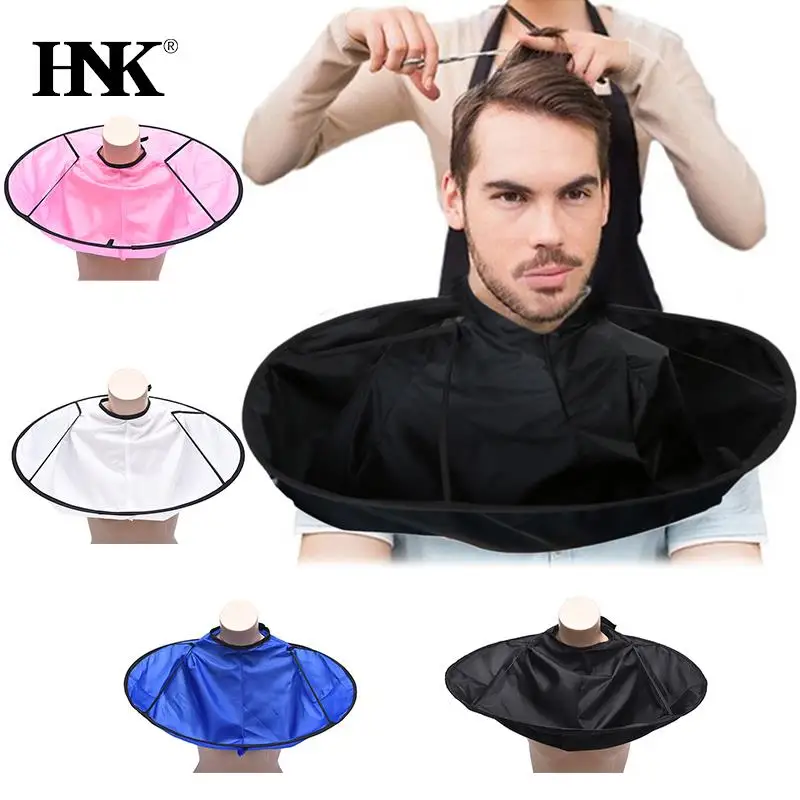 

1PCS DIY Hair Cutting Cloak Umbrella Cape Hair Barber Gown Cover Cutting Cloak Hair Shave Apron Household Cleaning Protecter