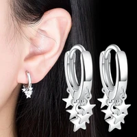 star pendant earrings for women new star ear buckles delicate earrings fashion drop earrings party ball jewelry stud earrings