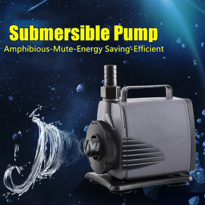 

Low Power Amphibious Aquarium Submersible Water Pump Silent Fish Tank Pump Silent Garden Filter Pump Waterfall Sump Fountain