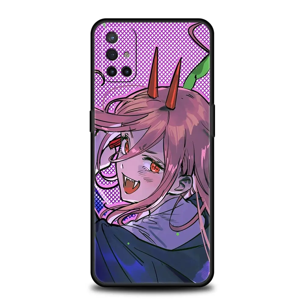Manga Chainsaw Man Anime Phone Case For OnePlus 9 8 7 7T 10 Pro 9RT 9R 8T Nord N100 N200 N10 CE 2 5G Z Soft Silicone Cover Couqe |