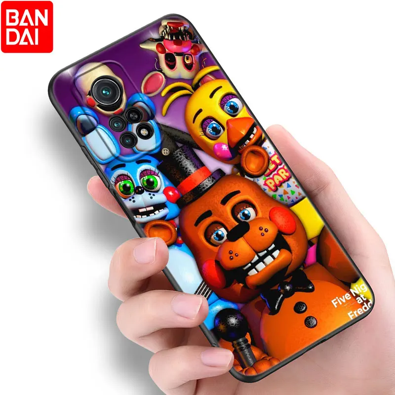 Чехол Fnaf Animatronics Five Nights для Xiaomi Mi 11 Lite NE 11i 11T A3 A2 A1 10T POCO X3 NFC GT F3 M3 M4 X4 Pro |