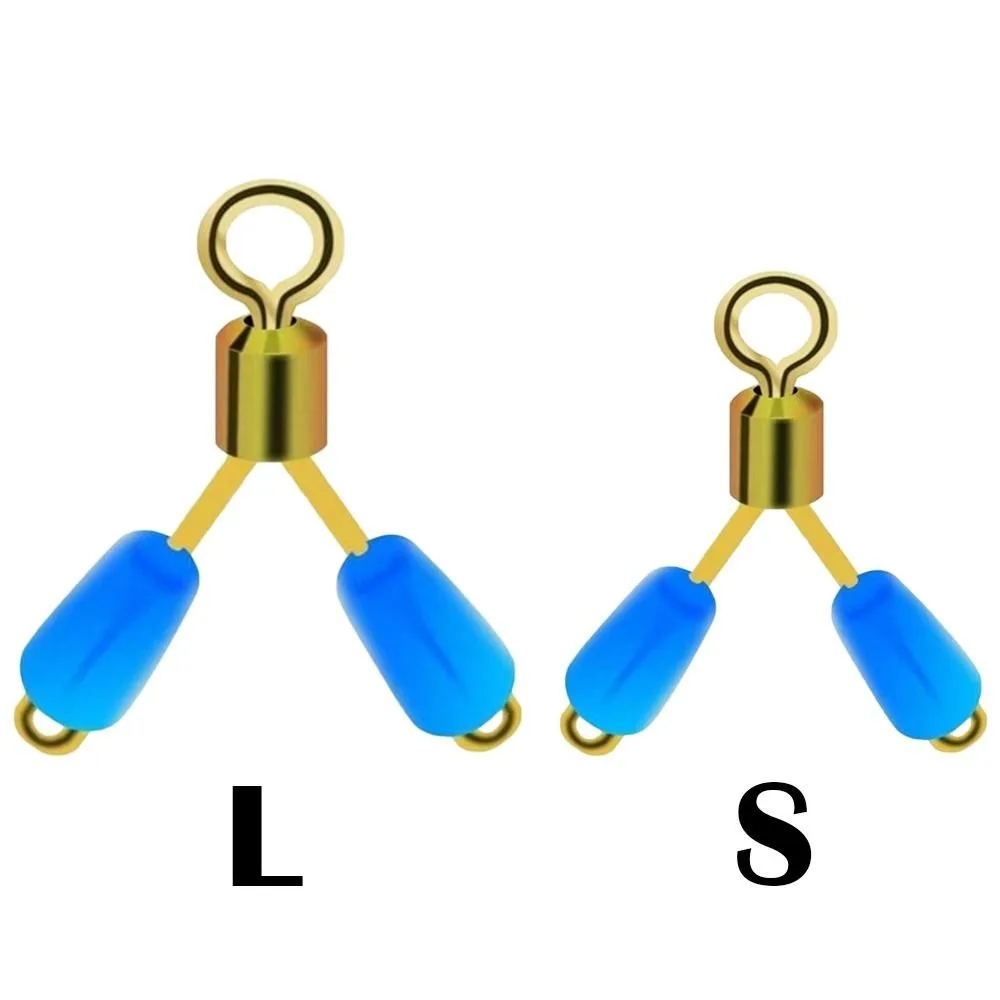 10 шт. двойные крючки для связывания лески