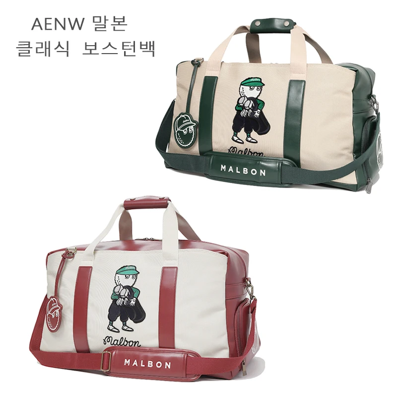 2023 New Classic Boston Bag Men's and Women's Universal Canvas Golf Bag Sports Outdoor Golf Clothes Handbag Golf Equipment