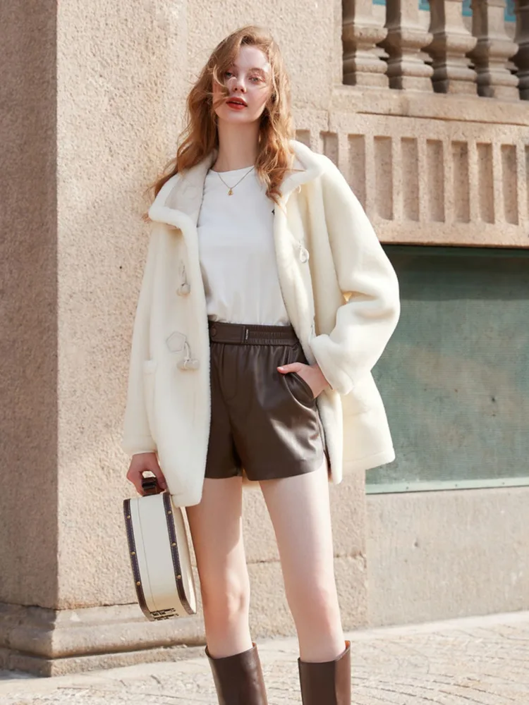 TXii осенне-зимнее Новое Белое искусственное Норковое экологически чистое меховое