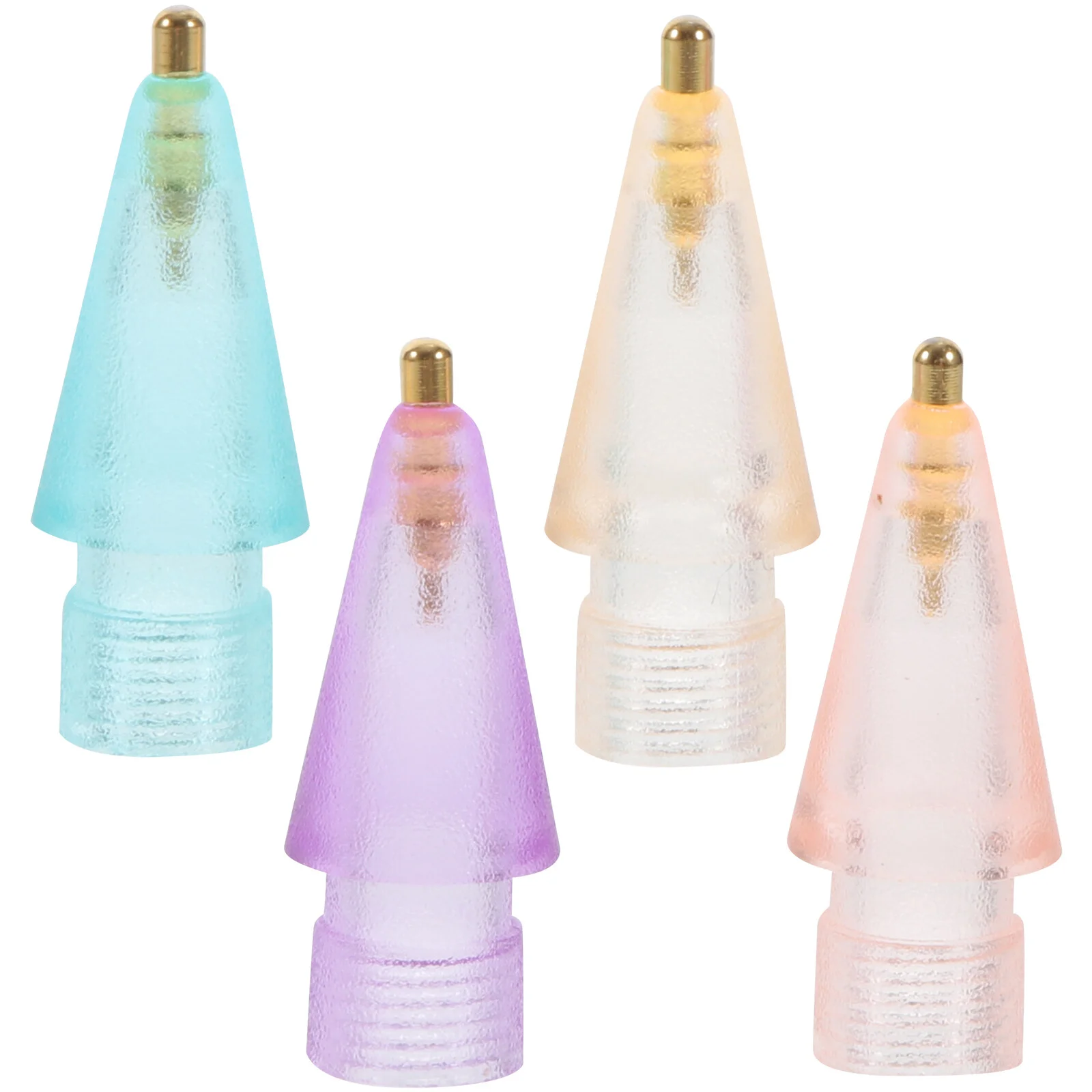 

4 Pcs Stylus Supply Precise Control Tips 0.2x0.2x1.5cm Metal Alloy Needle