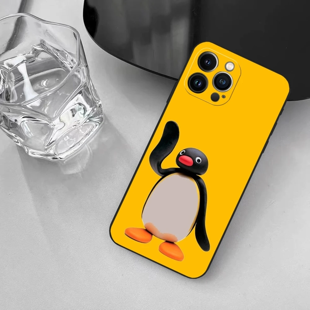 Чехол для телефона PinguS PenguinS iphone 13 11 15 Pro Max 14 12 16 Xs Mini Xr X 7 8 Plus Shell Coque