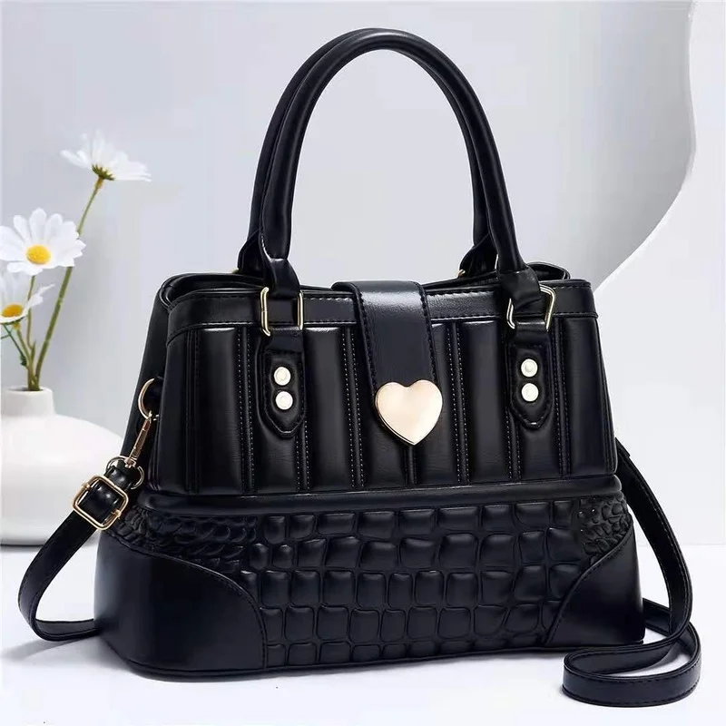 

2022 Summer New Trendy Texture Women's Bags Fashion Luxury Large-capacity Handbags Personality One-shoulder Messenger Women Bags
