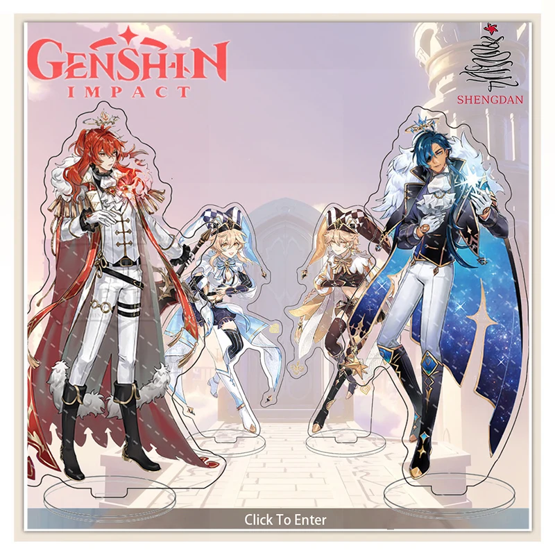 

Новая стильная популярная акриловая аниме модель Genshin Impact, модель YeLan Kuki Shinobu Yae Miko Ayato Xiao, украшение для стола