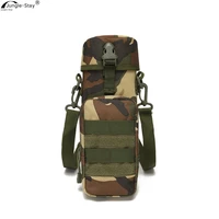 two ways hanging upgrade water bottle bag camouflage molle system multifunctional camping tactical military water bottle holder