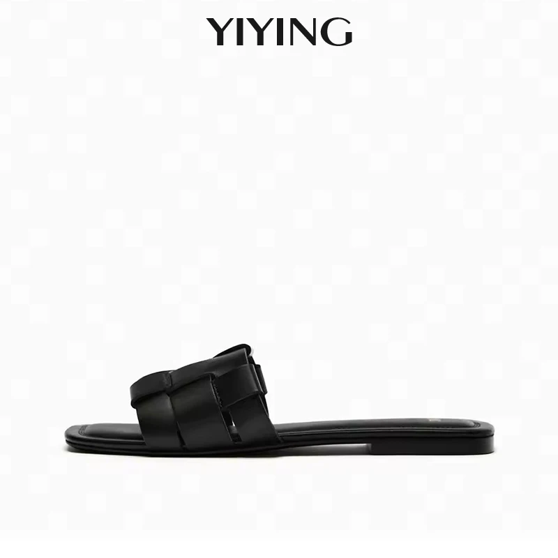 Сандалии женские плетеные простая уличная одежда модные мягкие удобные пляжные