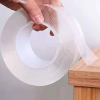 high quality nano tape tracsless double sided tape transparent no trace reusable waterproof adhesive tape cleanable car special