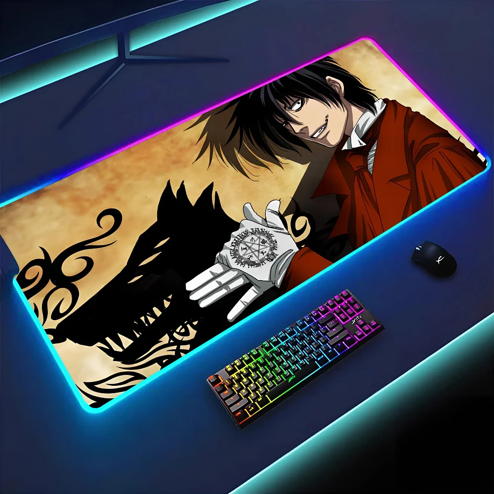 1 шт. коврик для игровой мыши H-Hellsing XXL RGB