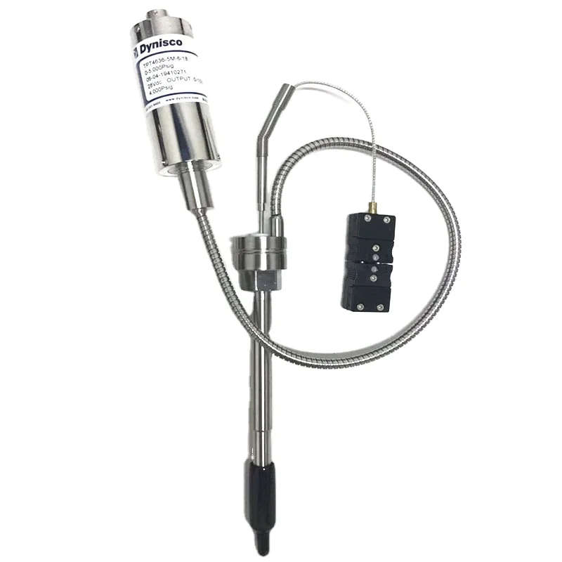 

High precision transmitter Plastic extruder High Temperature Melt Pressure sensor probe type without capillary