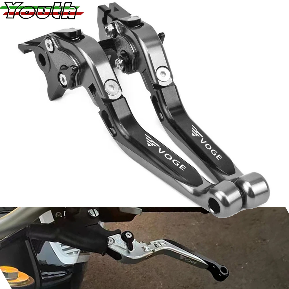 Для LONCIN VOGE 525DS 525DSX VOGE525 DSX 2022 2023 2024 CNC регулируемый складной выдвижной рычаг тормоза