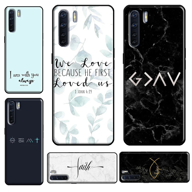 Библия христианские цитаты зернистость для OPPO A78 A76 A96 A54 A74 A94 A5 A9 A31 A53 A15 A16 A17 A52 A72 A91