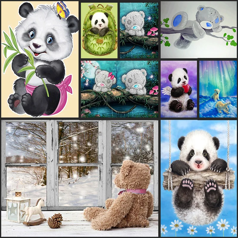 Алмазная 5D картина сделай сам круглая вышивка Слон мозаика для домашнего декора |