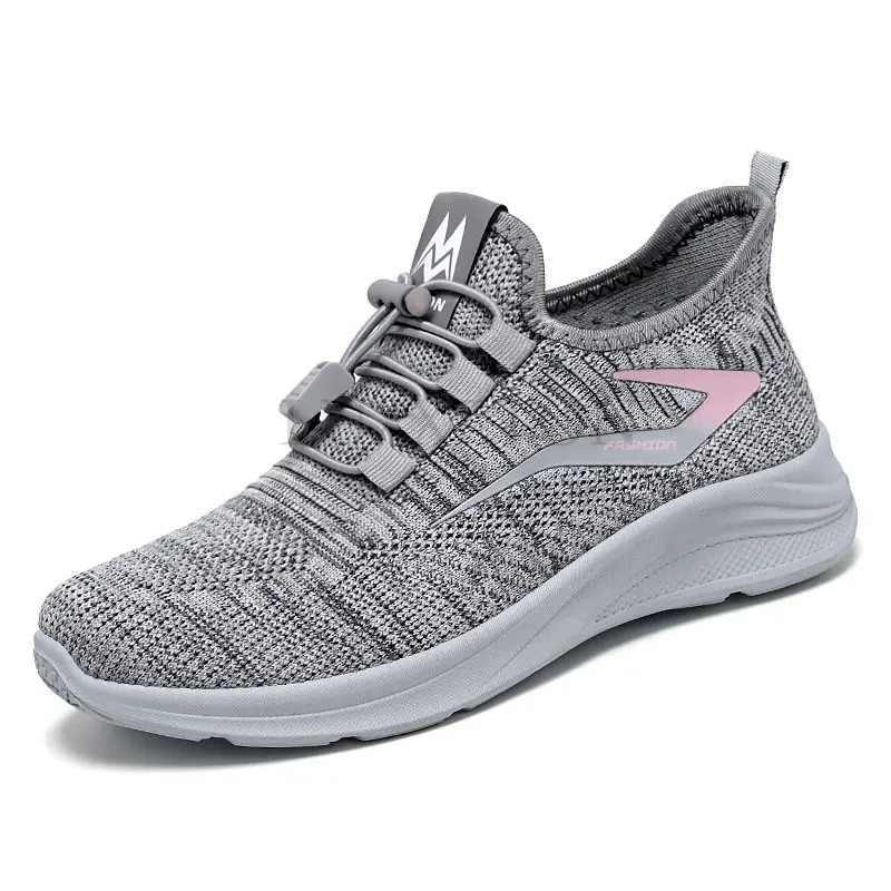 

Flats Tennis Female Running Black Sneakers Ladies Shoes for Women 2023 Fitness Mesh Soft Sole Lightweight Travel Walking Autumn