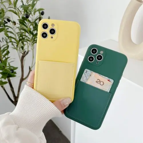 

Luxury Square Soft Silicone Cell Phone Case For iPhone 11 12 Mini Pro Max X XS MAX XR 7 8 PLUS SE 2020 Shockproof Back Covers