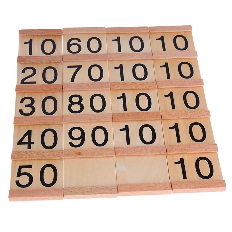 

Wooden Math Intelligence Sticks Figures Kids Preschool Educational Toys Gift