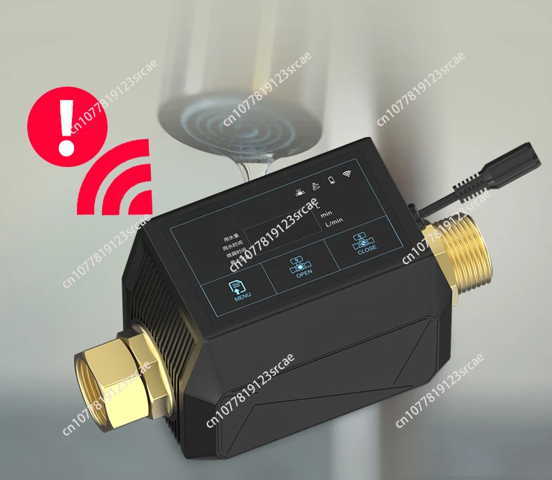 Детектор утечки воды весь дом умная Wi-Fi труба автоматический запорный клапан